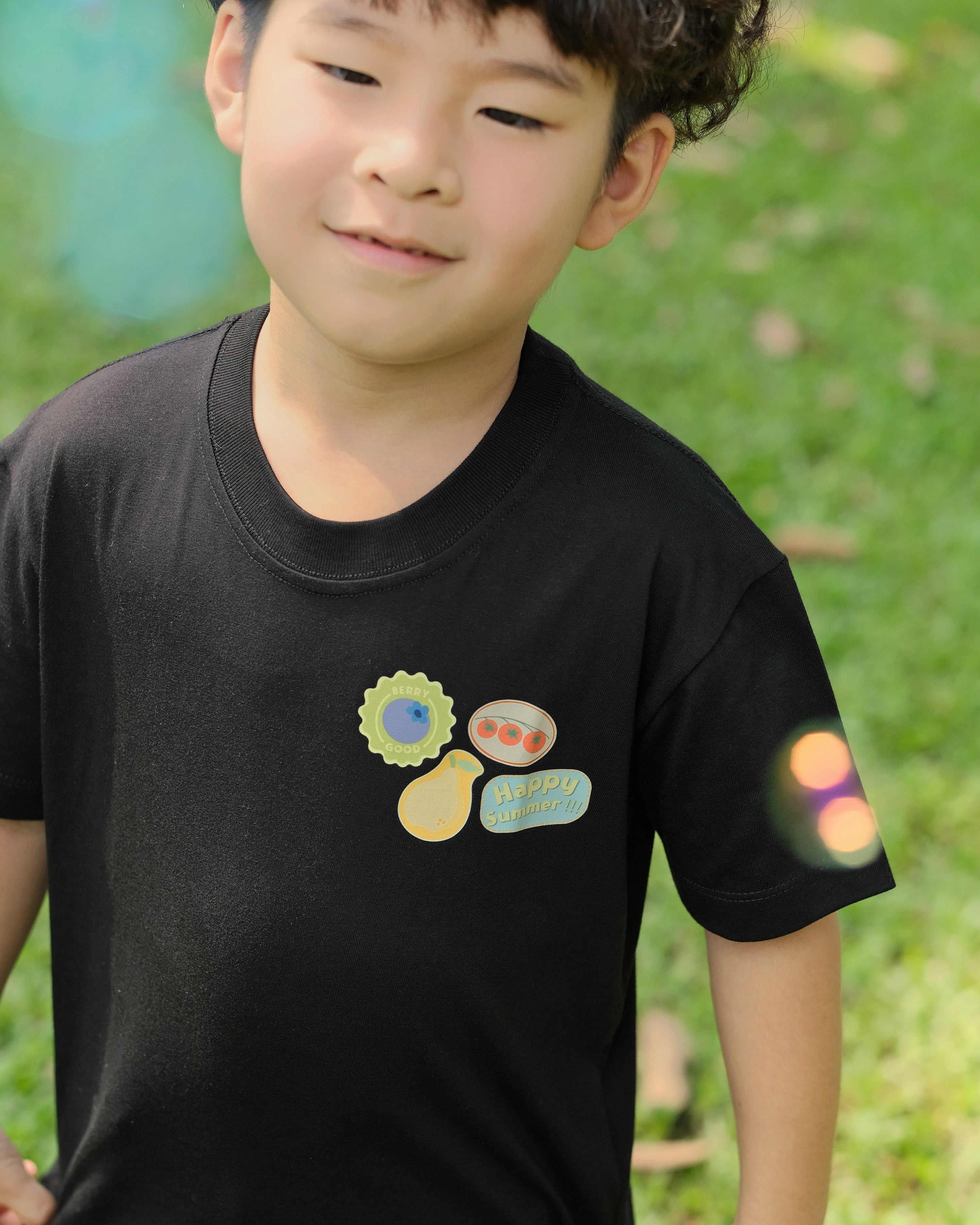 Summer T-Shirt in Black