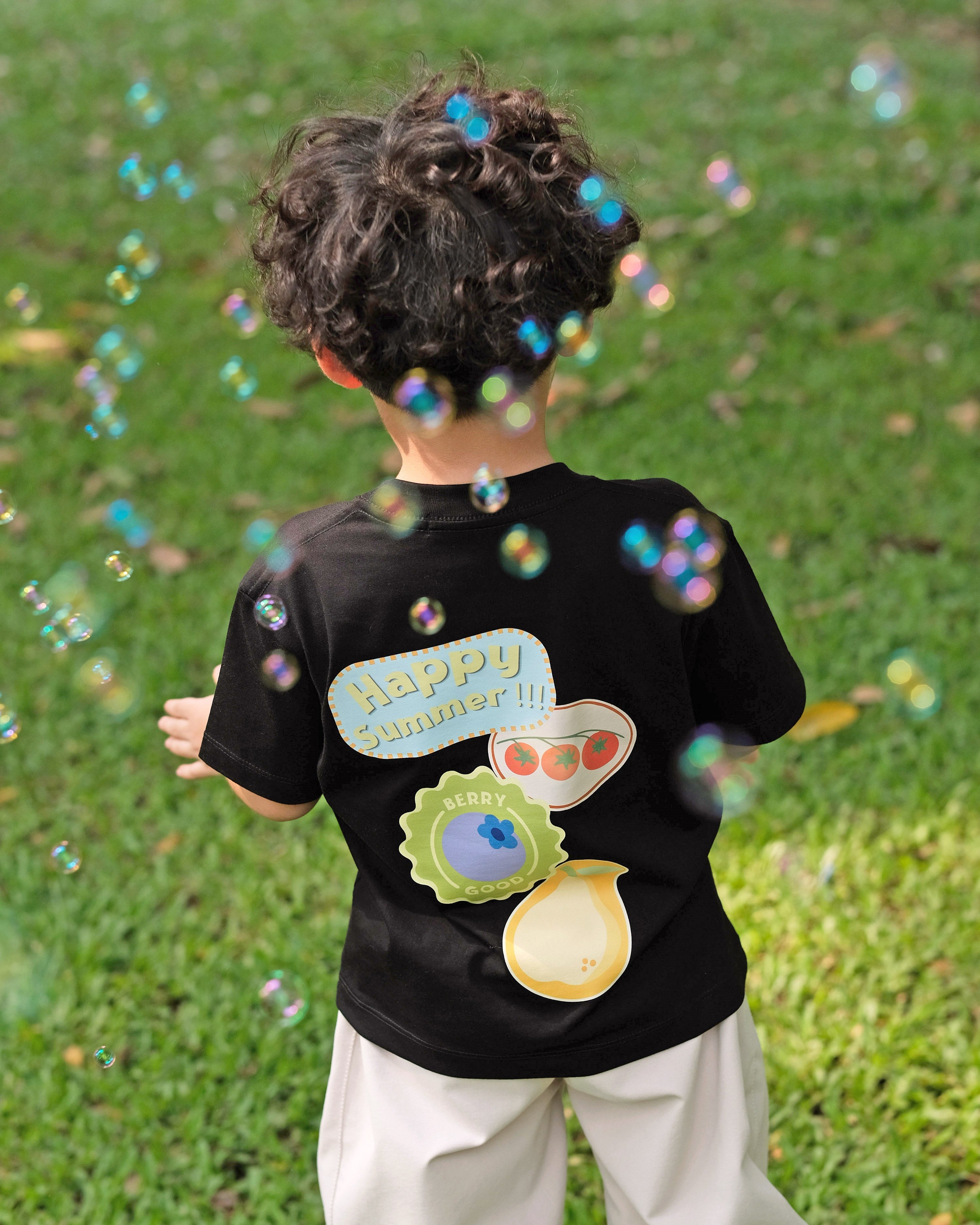 Summer T-Shirt in Black