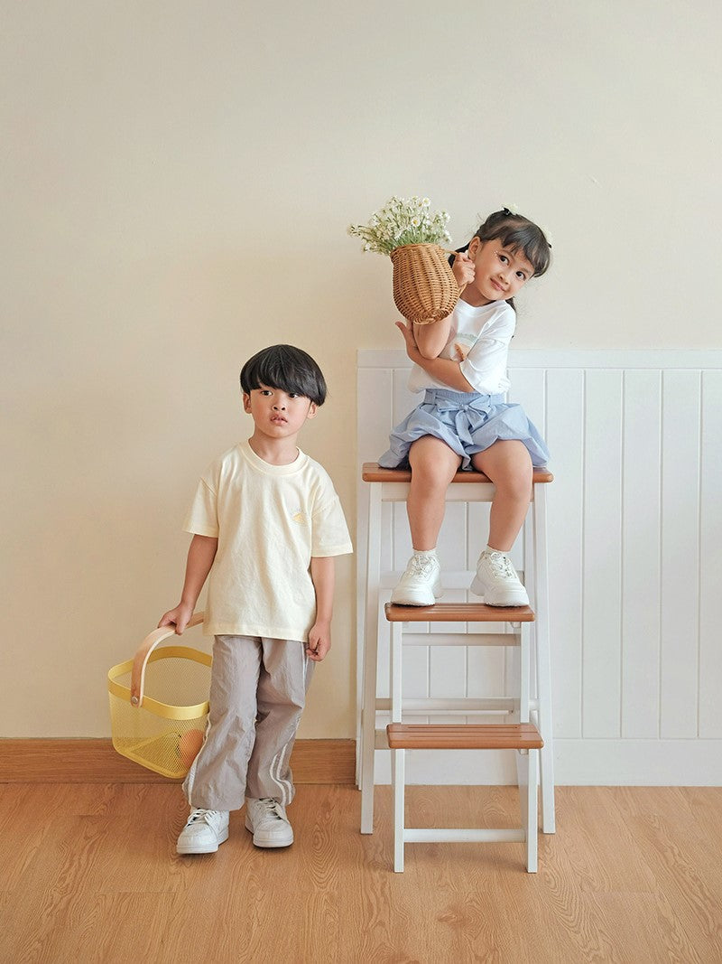 Zippo's Boat T-Shirt in Cream