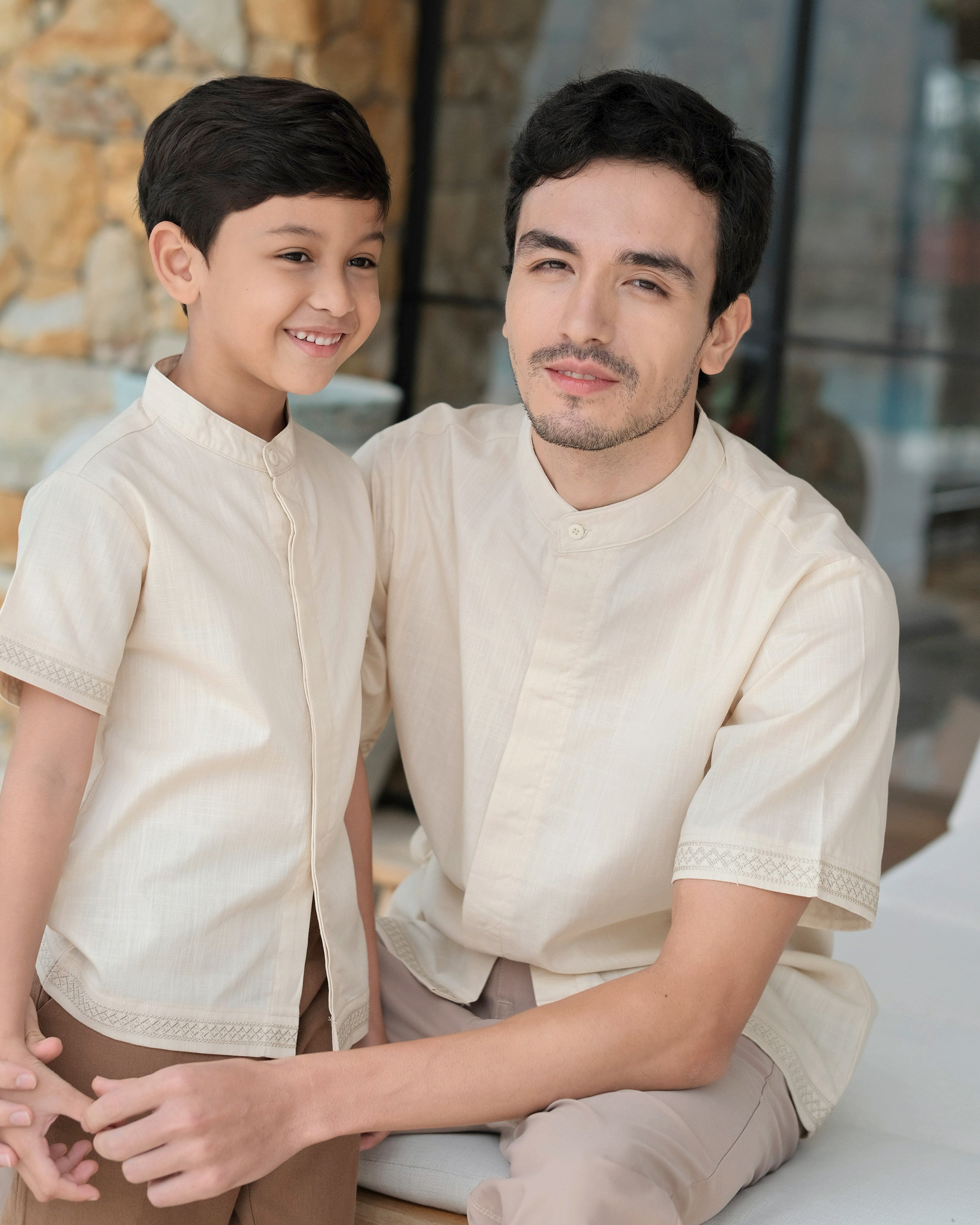 Maheer Shirt in Cream