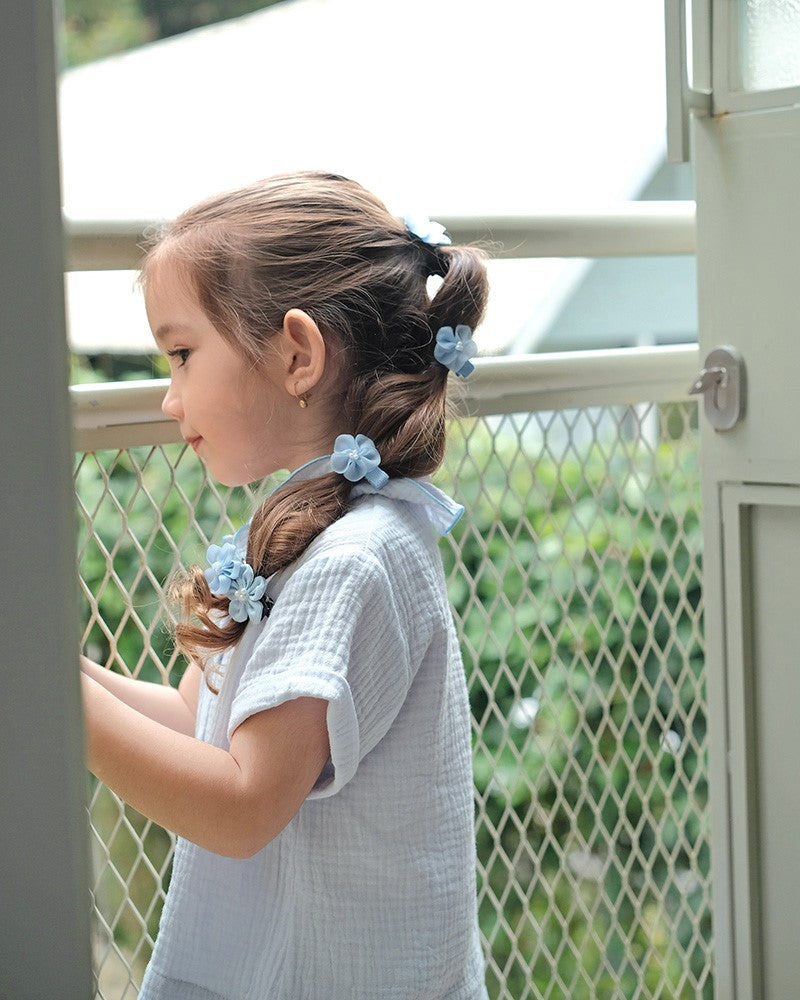Mimi Marsh Hairpin in Blue
