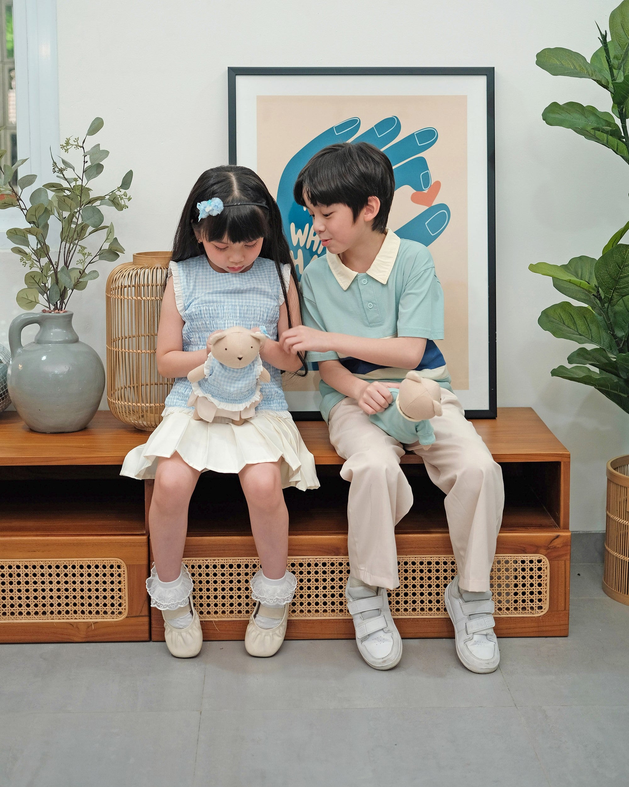 Hugo Polo Shirt in Aqua Haze