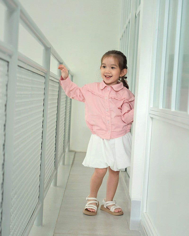 Sweetie Sparkle Jacket in Candy Pink