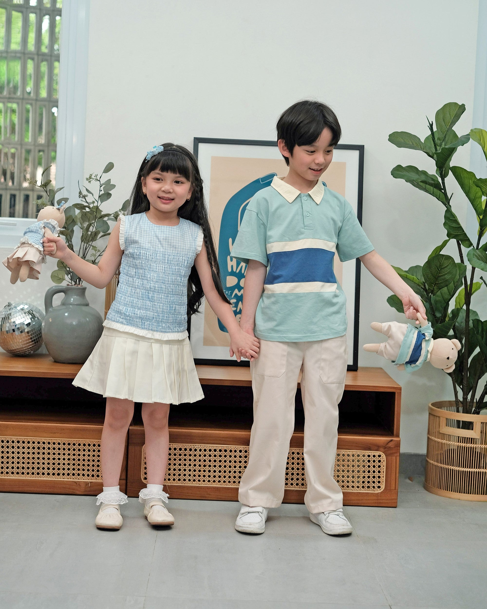 Hugo Polo Shirt in Aqua Haze