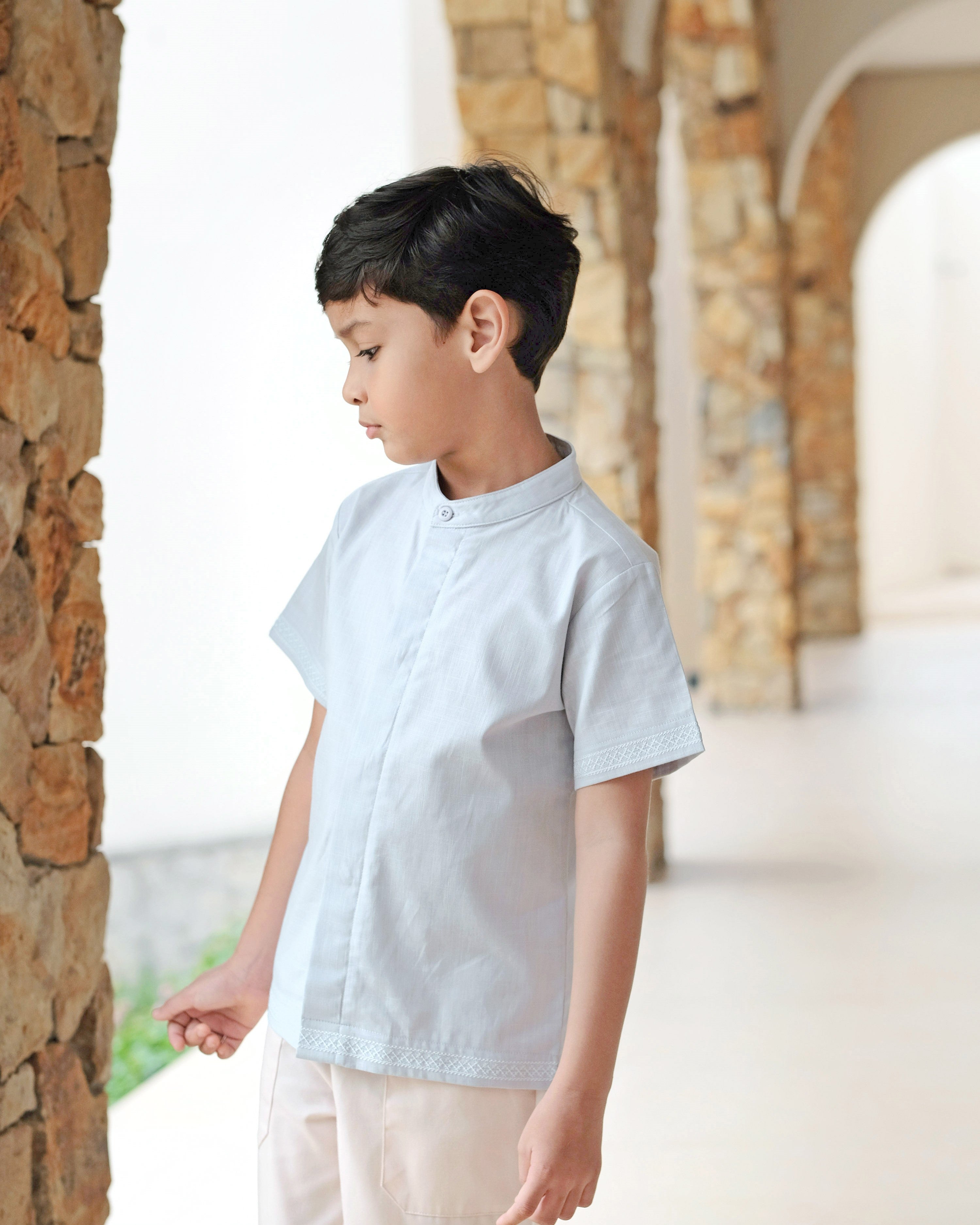 Maheer Koko Shirt in Grey