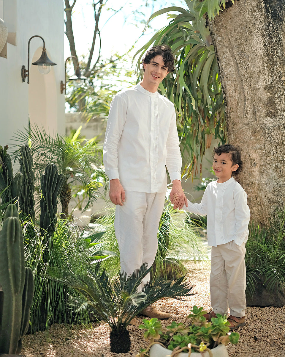 Aaron Koko Shirt in Broken White