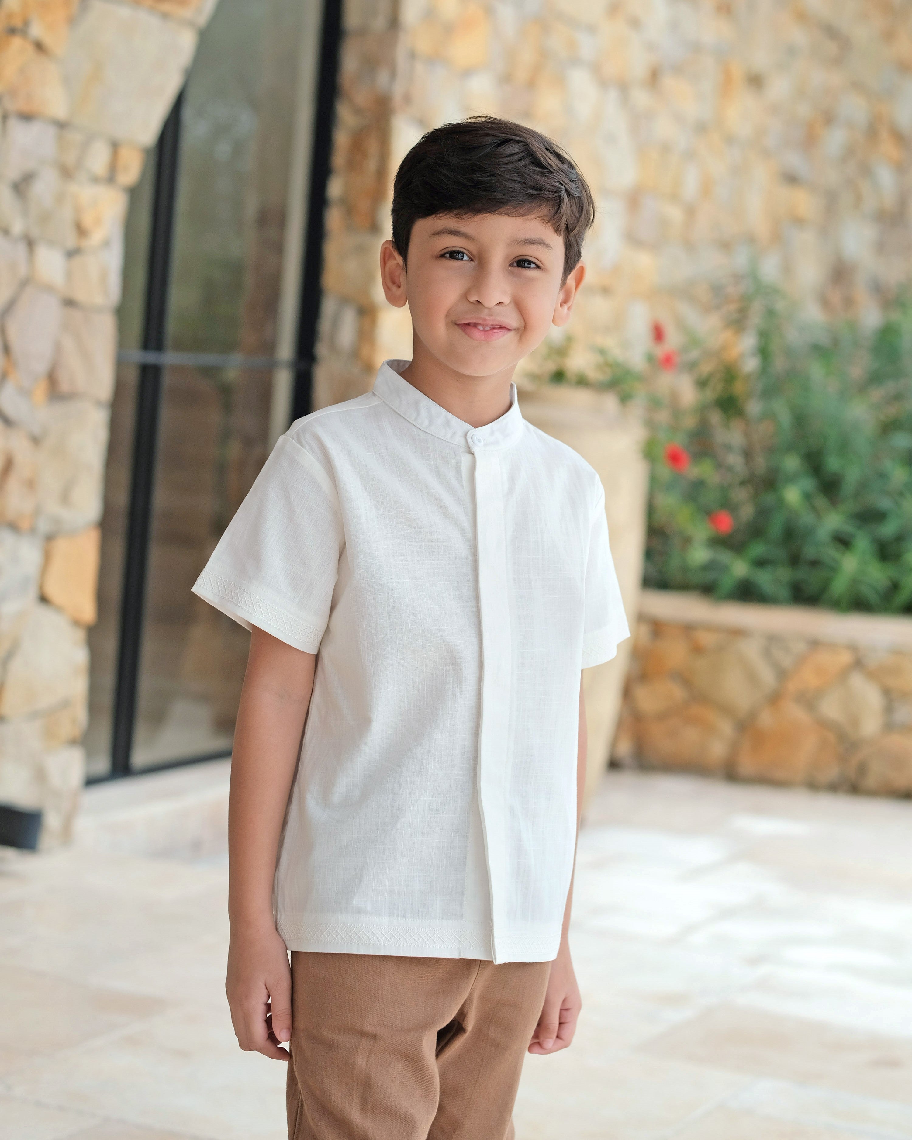 Maheer Koko Shirt in Broken White