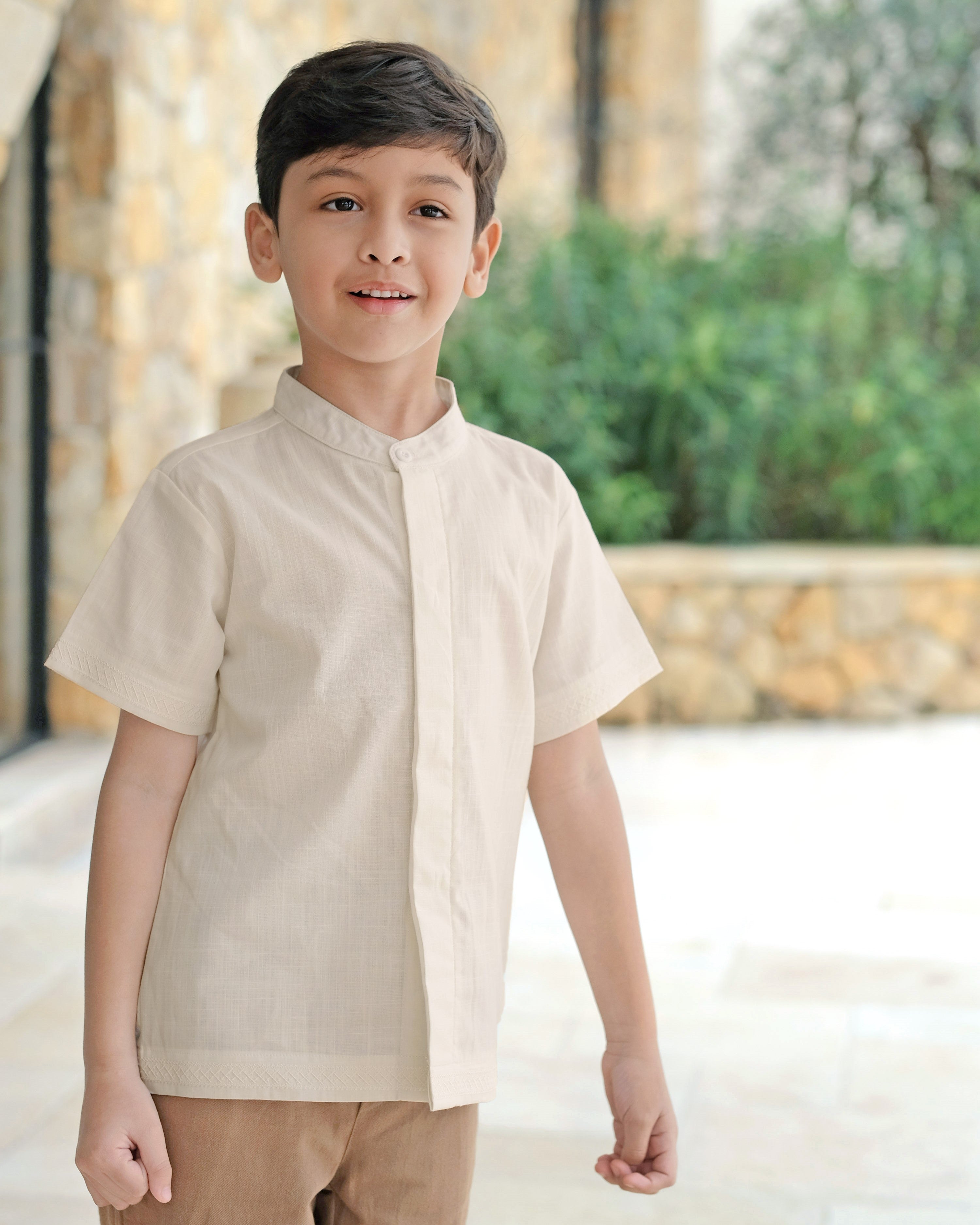 Maheer Koko Shirt in Cream