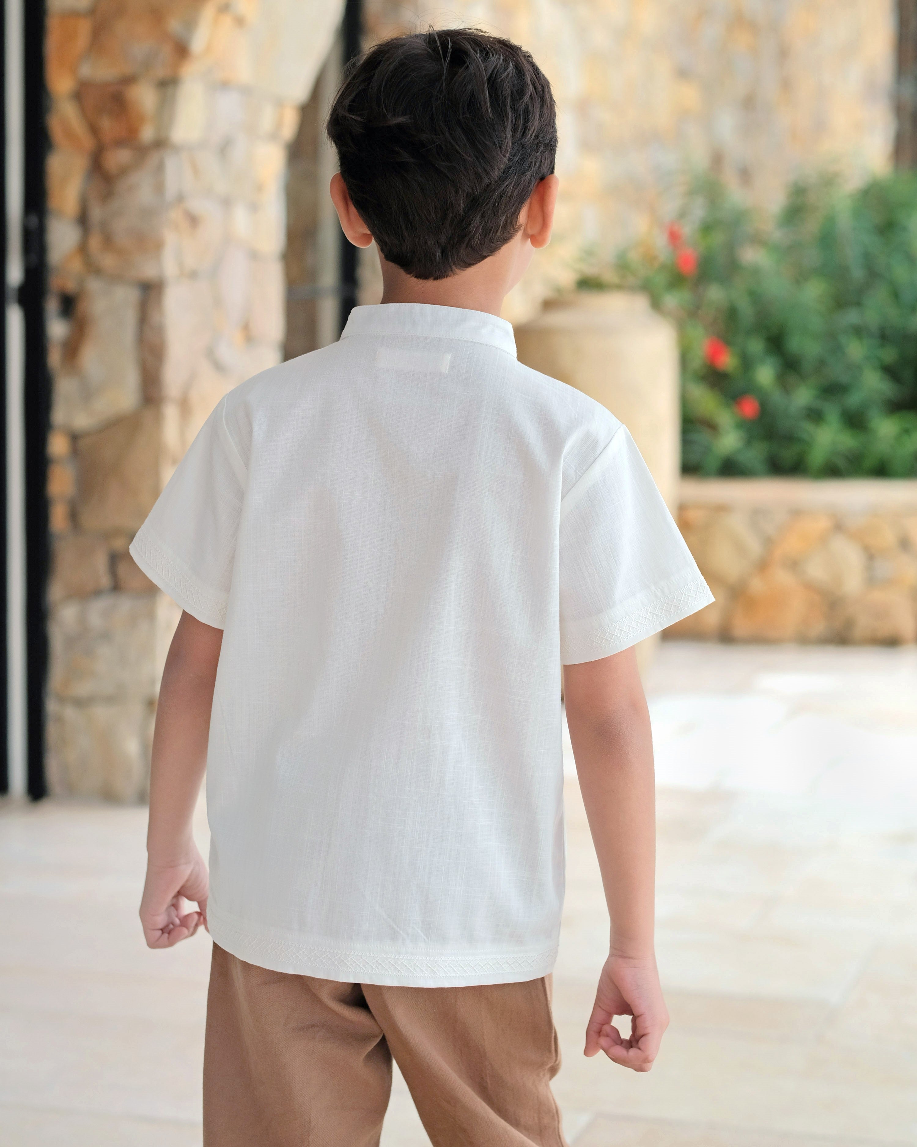 Maheer Koko Shirt in Broken White