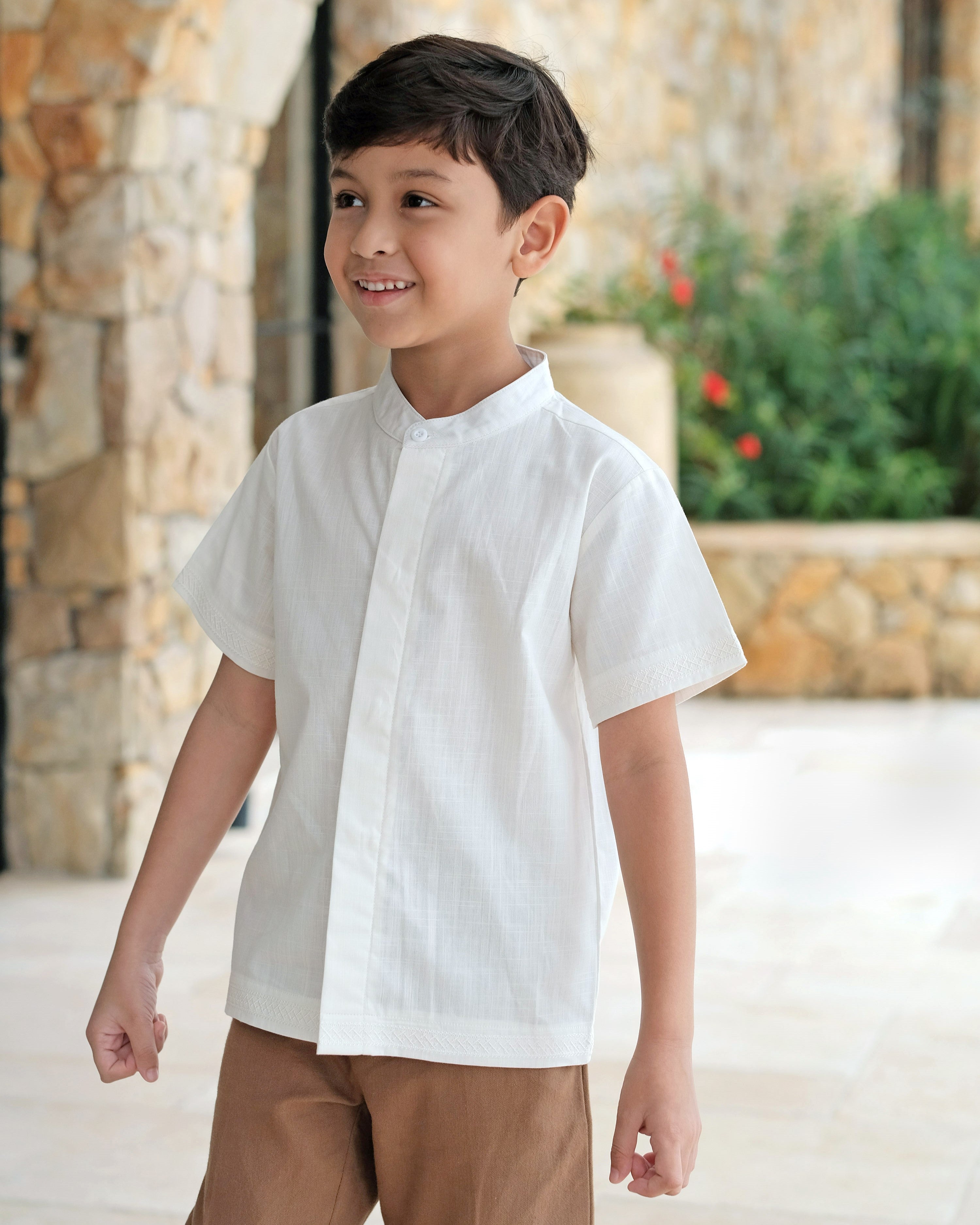 Maheer Koko Shirt in Broken White