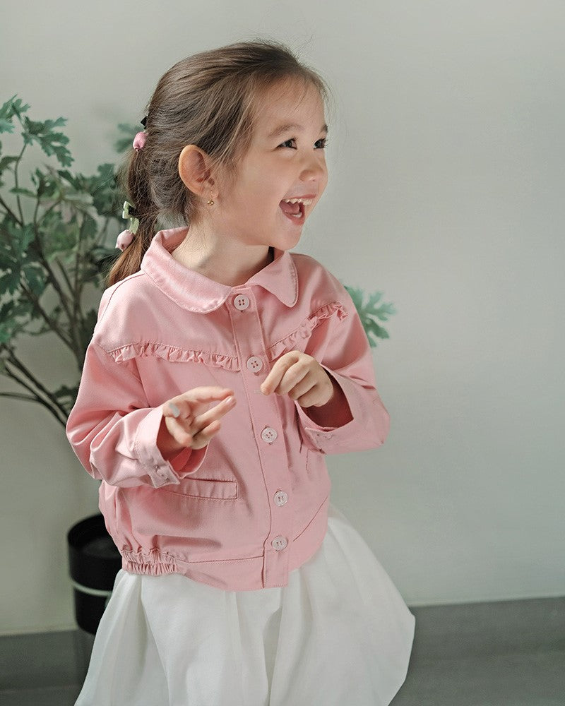 Sweetie Sparkle Jacket in Candy Pink