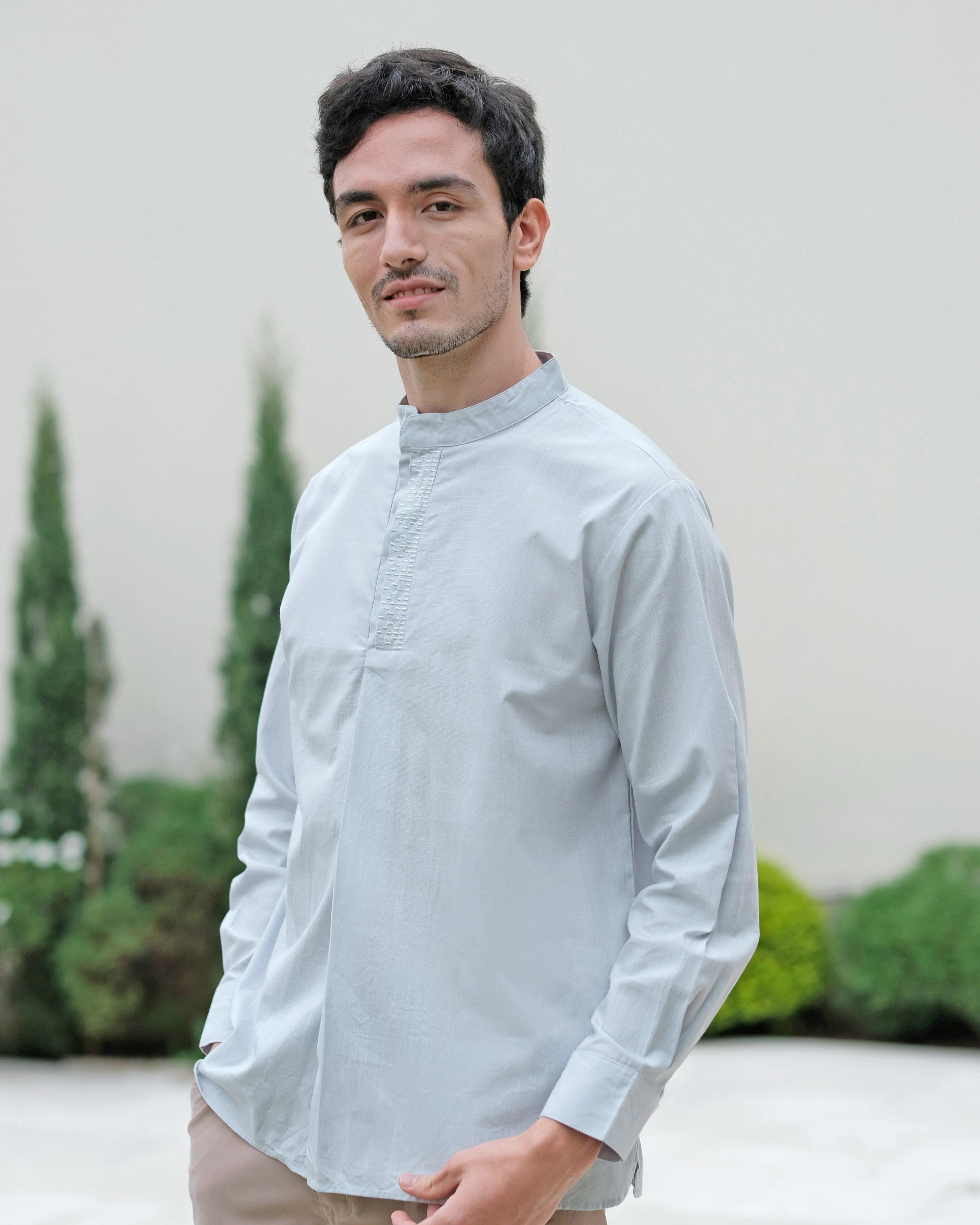 Mr. Ash Koko Shirt in Grey