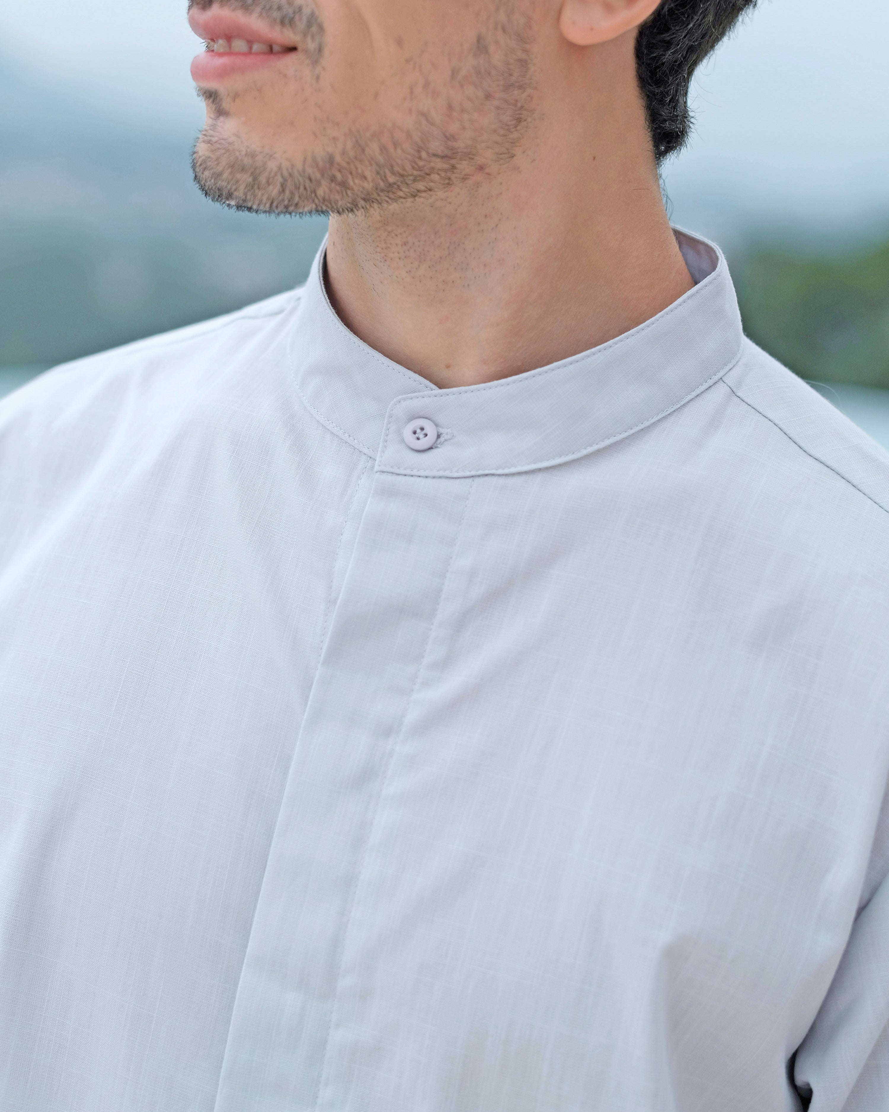 Mr. Maaliq Shirt in Grey