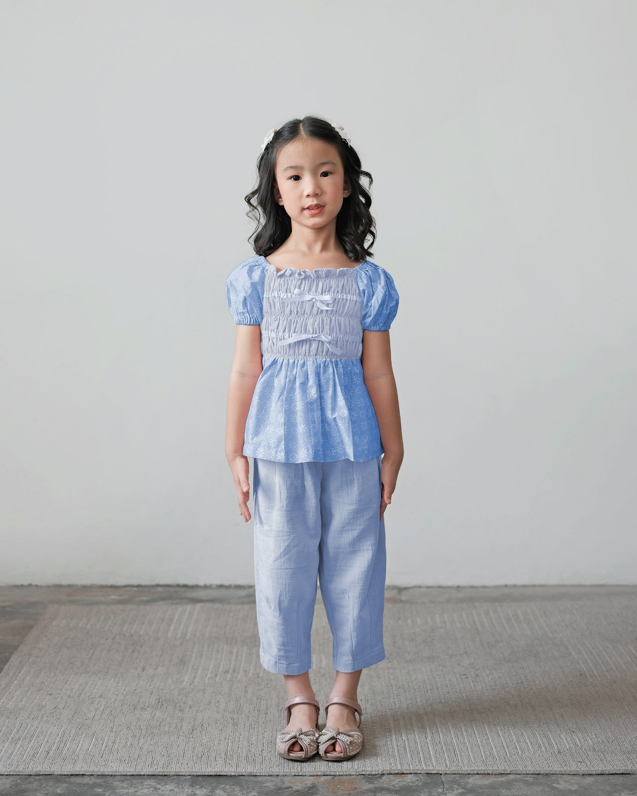 Sekar Batik Smock in Blue