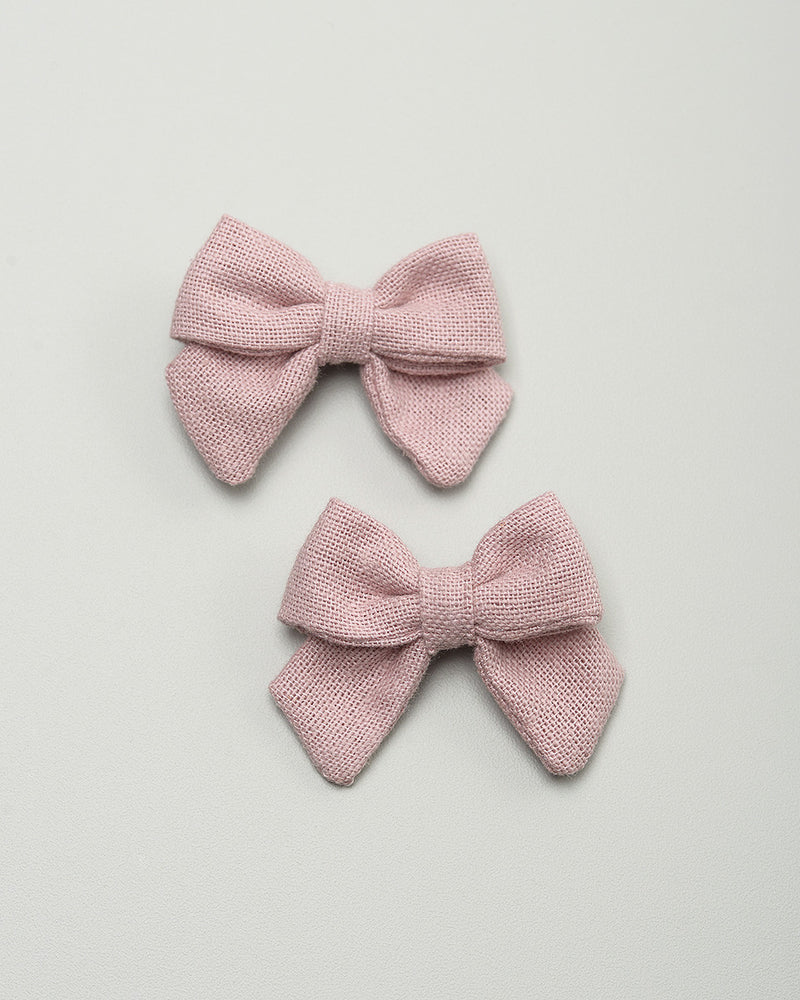 Kyoto Bow Hairpin in Pink