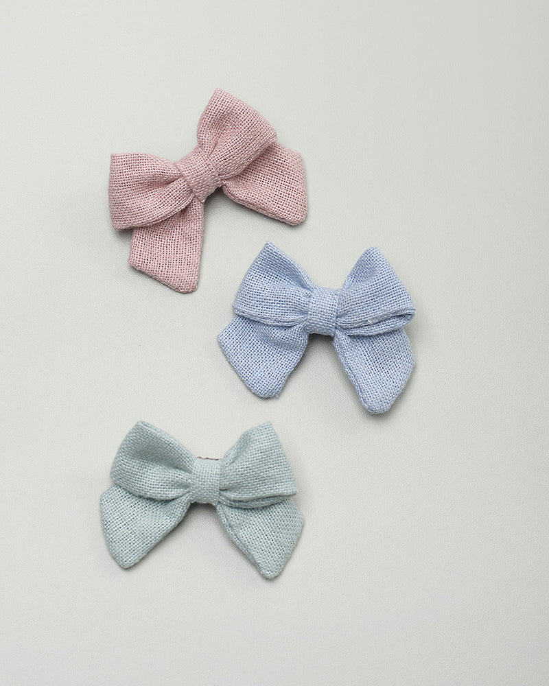 Kyoto Bow Hairpin in Pink