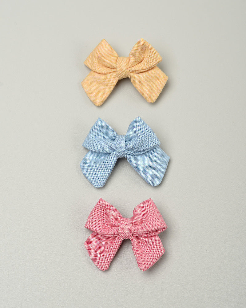 Kyoto Bow Hairpin in Sky Blue