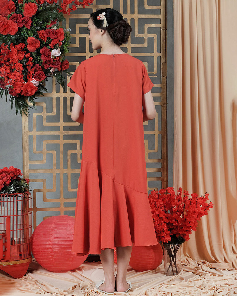 Lady Jia Li in Red