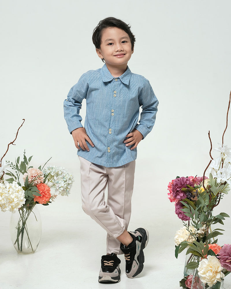 Winston Stripe Blue  Shirt