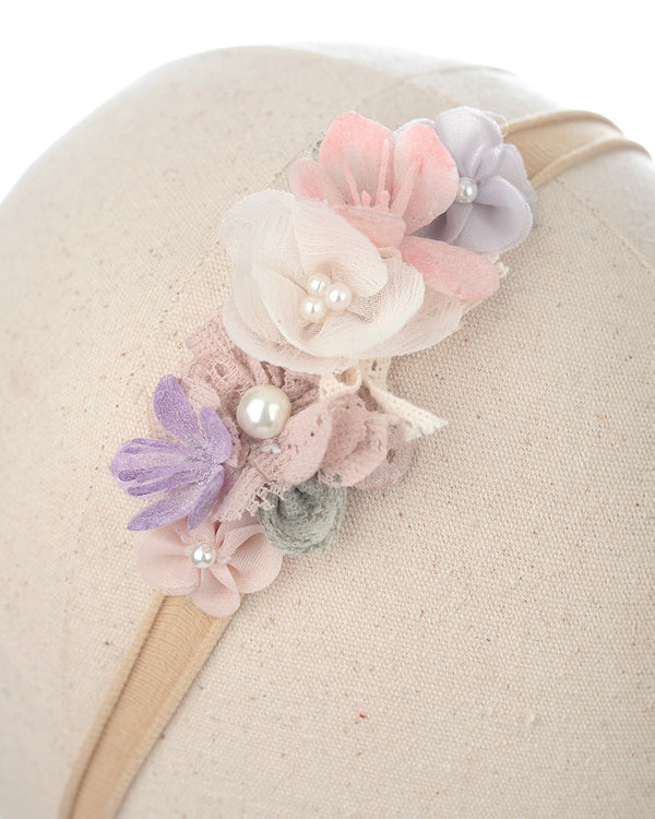 Flower Garden Baby Headband in Spring