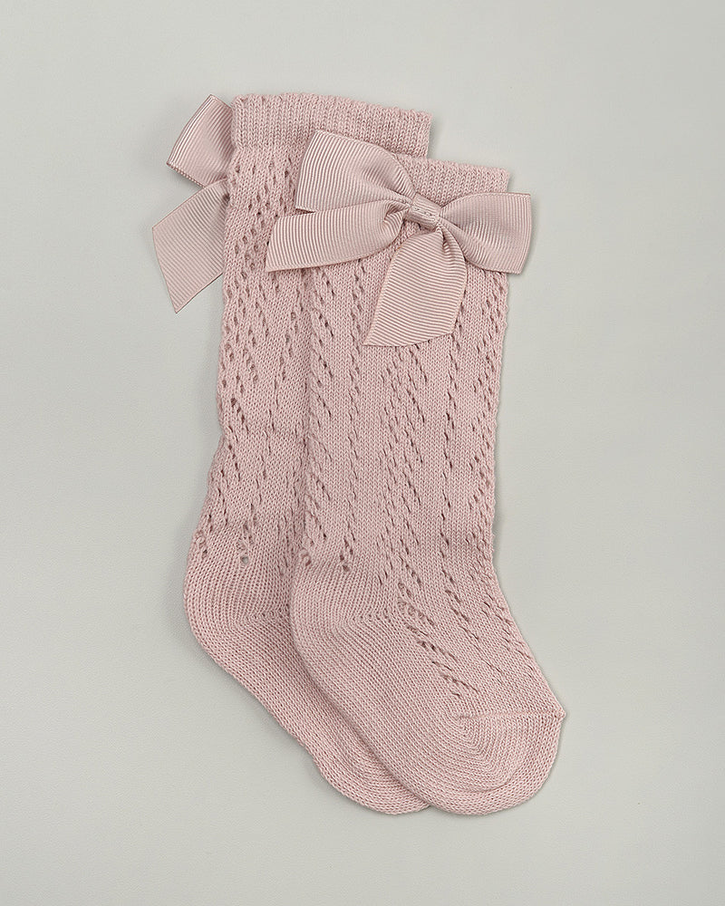 FIONA Lace Socks in Pink