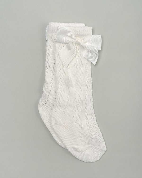 FIONA Lace Socks in White