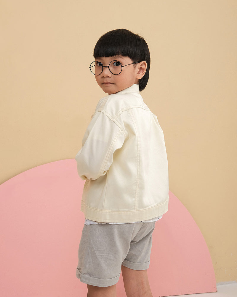 Reign Unisex Summer Jacket in Yellow