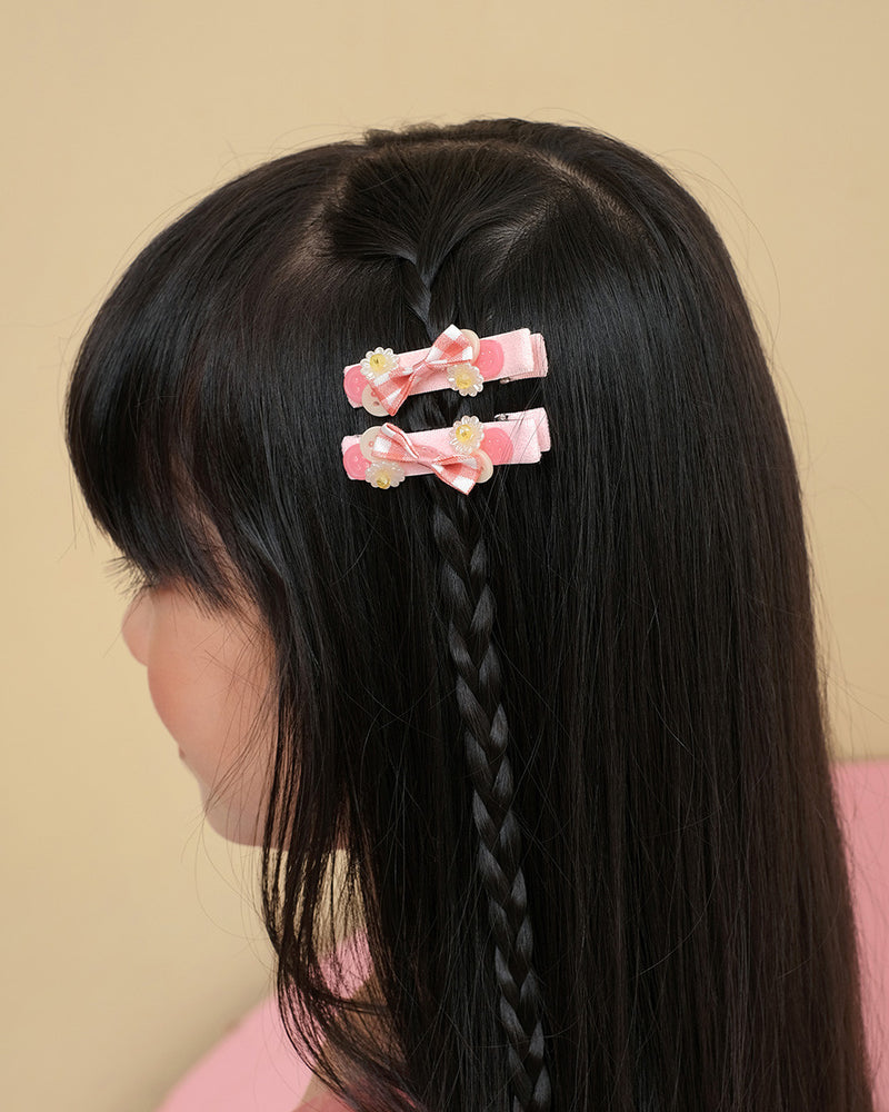 Paloma Hairpin in Red
