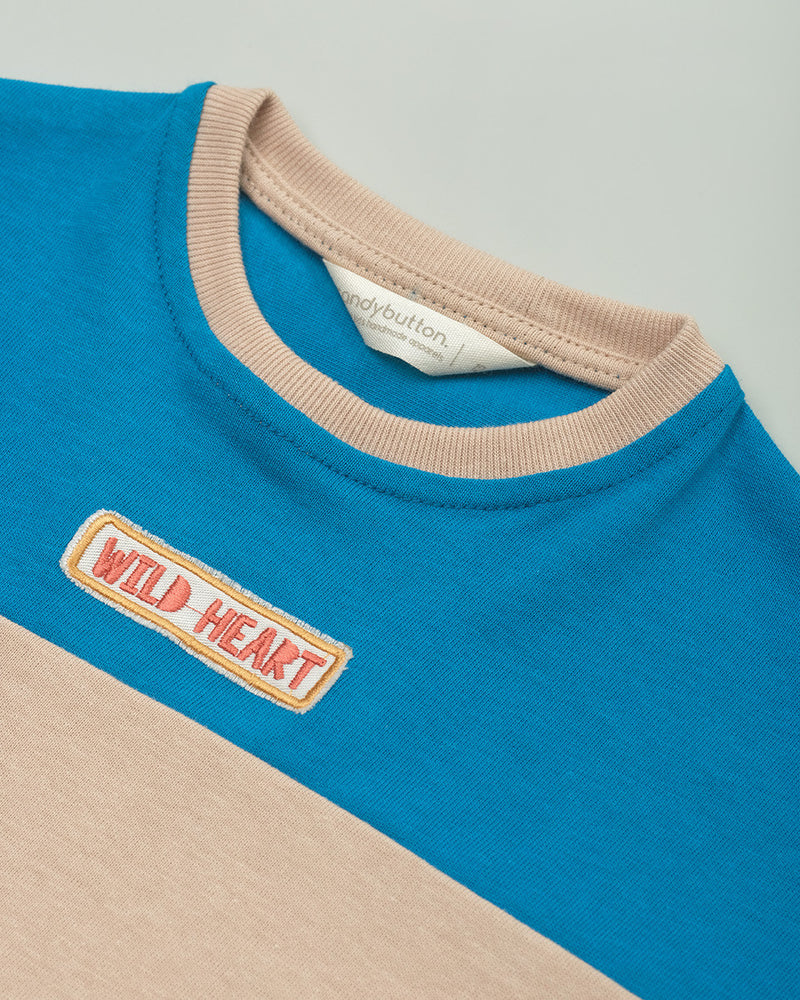 Wild Heart T-Shirt in Blue