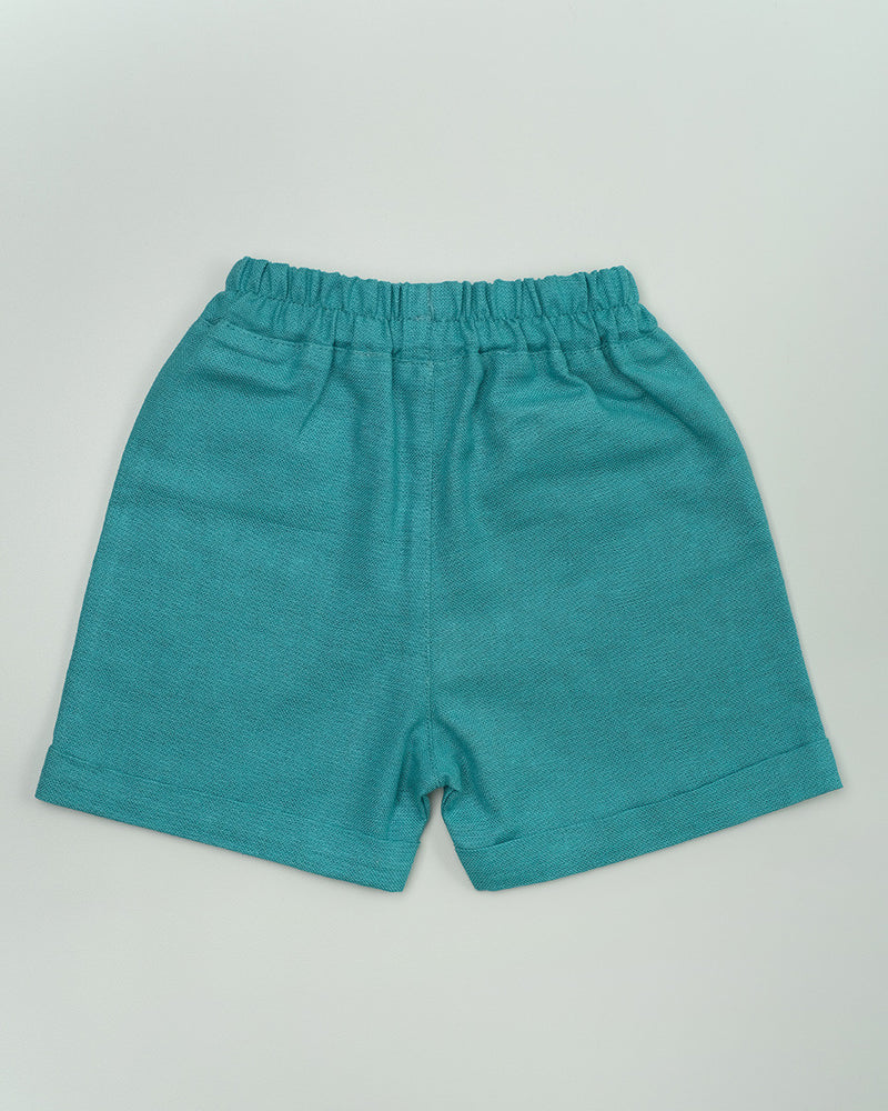 Miami Relax Shorts in Teal