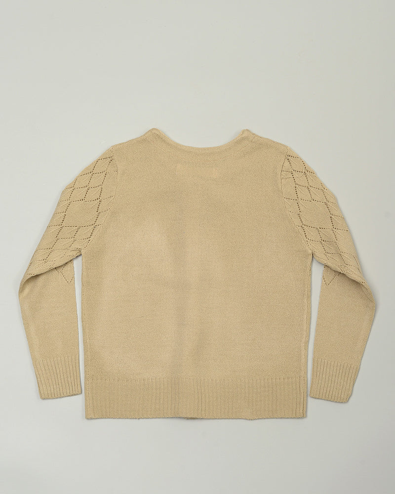 Primrose Knit Cardigan in Khaki