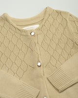 Primrose Knit Cardigan in Khaki