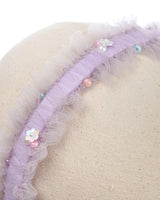 Catalina Wave Headband in Purple