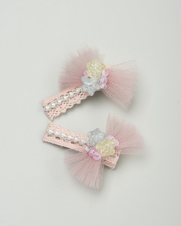 Sandy Hairpin in Pink