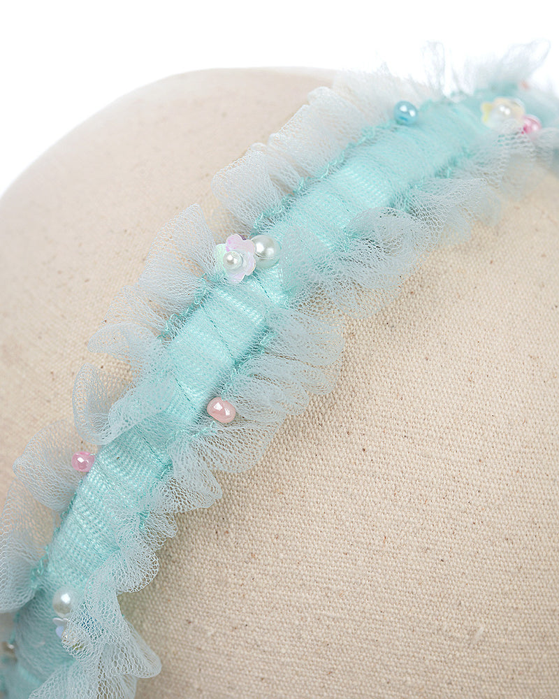 Catalina Wave Headband in Blue