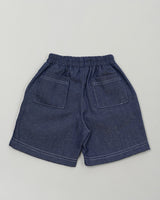 Fisher Pockets Shorts in Dark Denim
