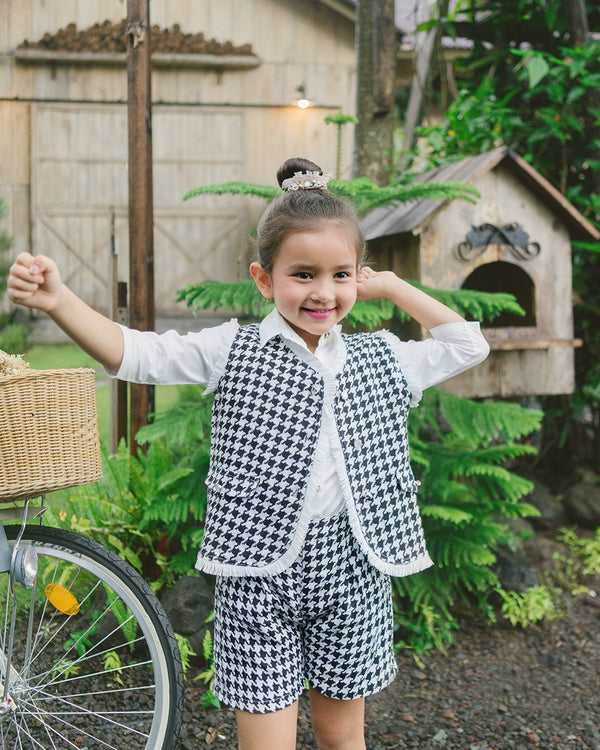 Coco Tweed Set in Black
