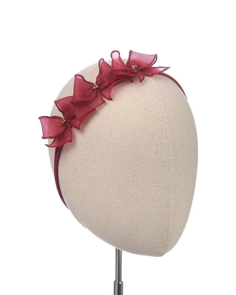 Princess Kelly Baby Headband in Maroon