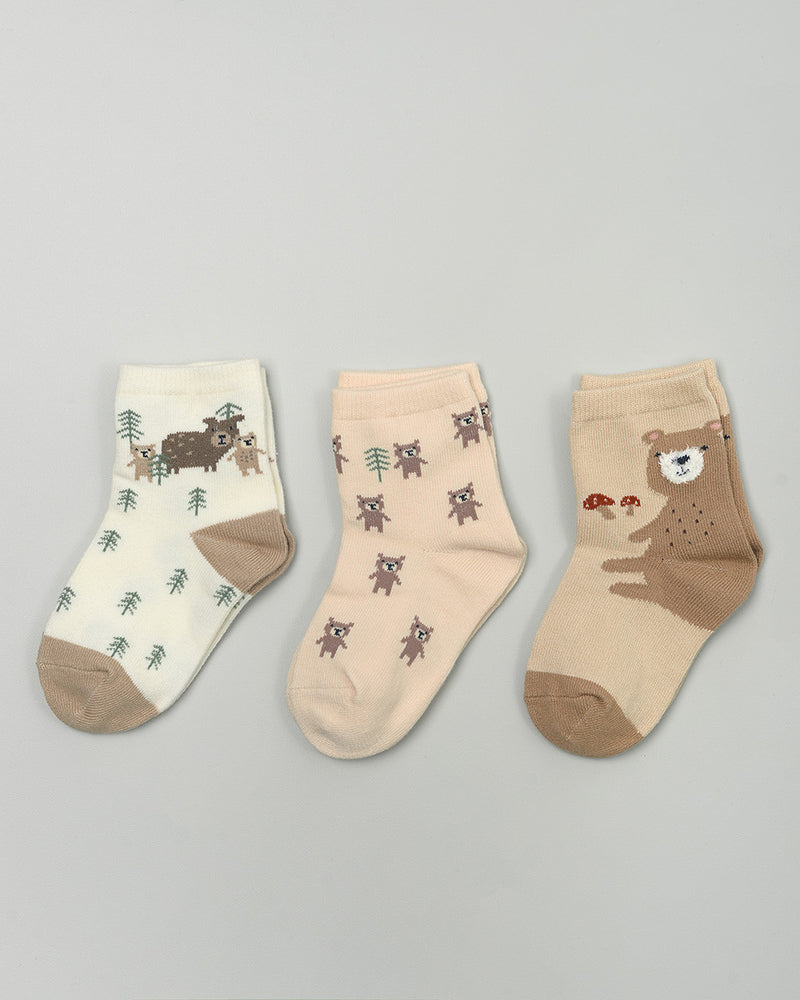 .candybutton. Socks Package - Bear