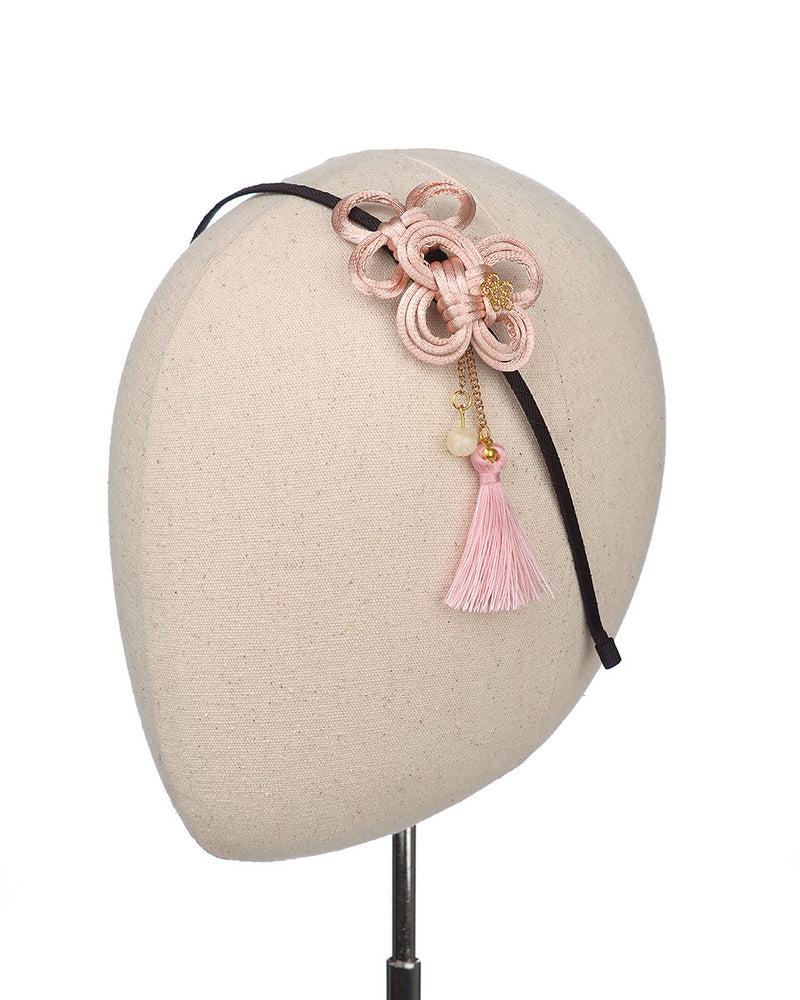 JIE Knot Headband in Pink