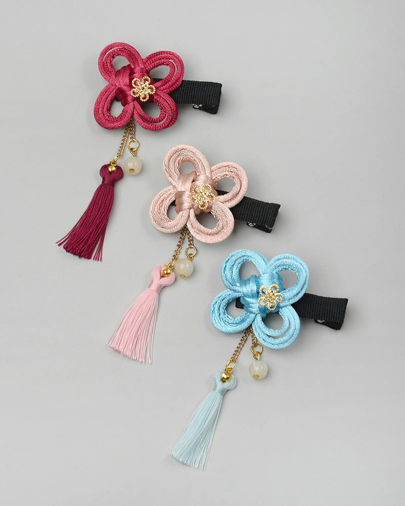 ARA Knot Hairpin in Pink