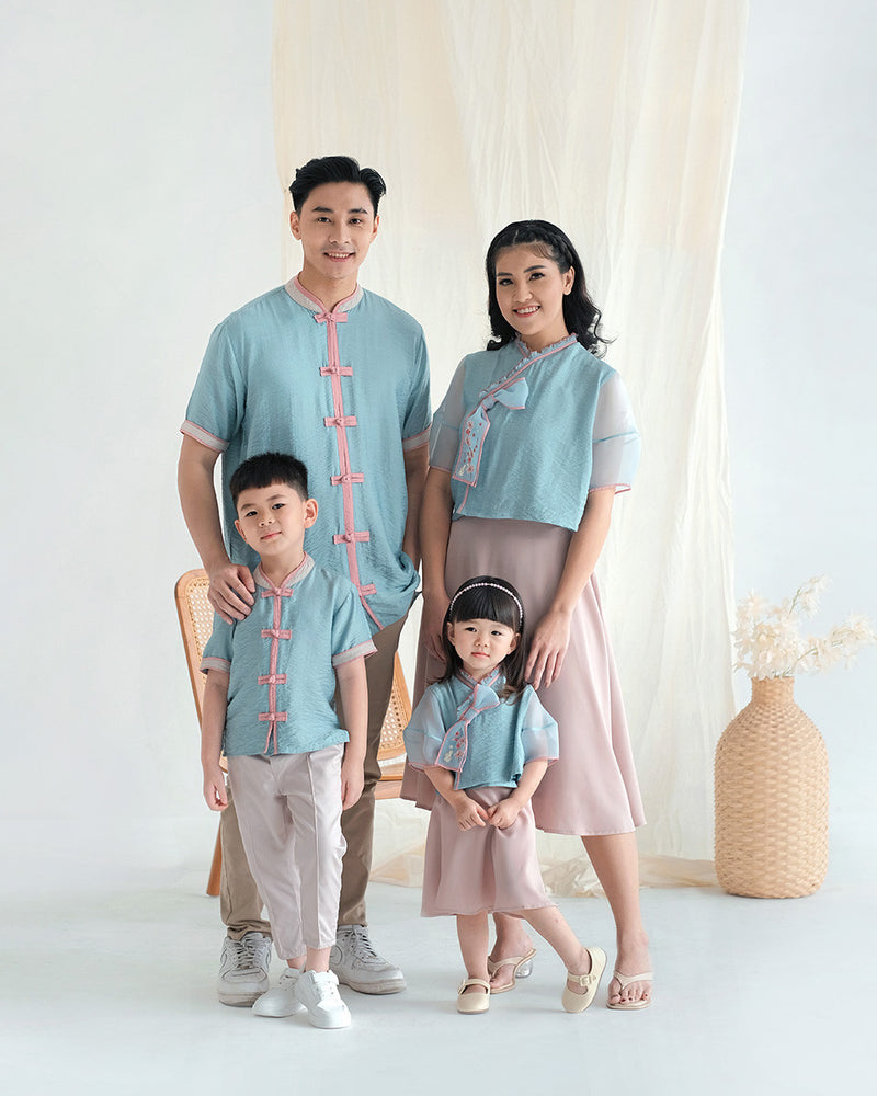 LADY HA RI Set in Turquoise