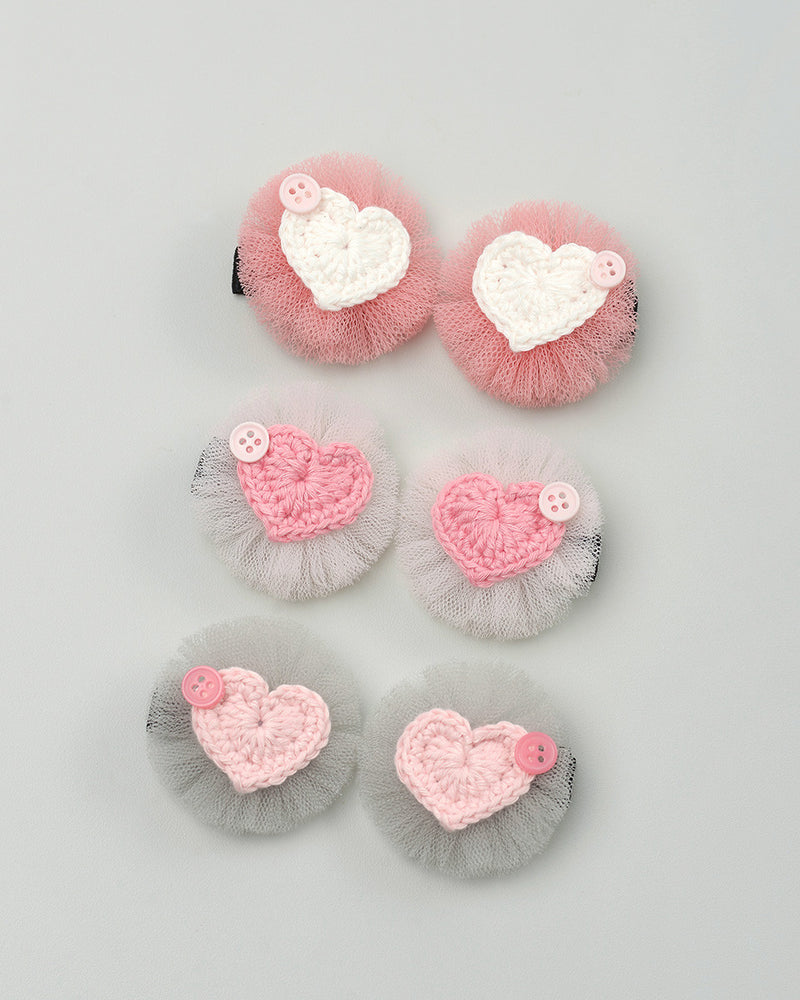 Julliet Tulle Hairpin in Peony