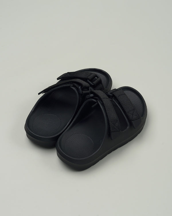 Carter Slip On Sandals in Black