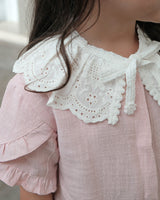 Rae Tulip Blouse in Pink