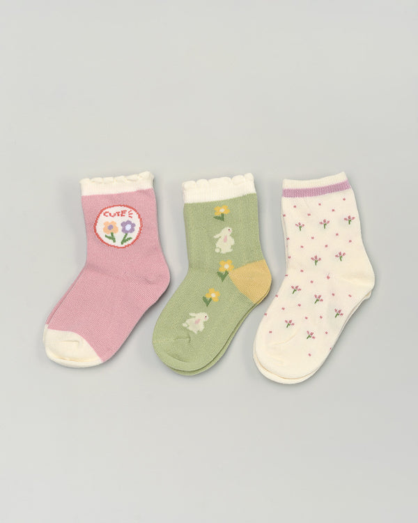 .candybutton. Socks Package - Rabbit