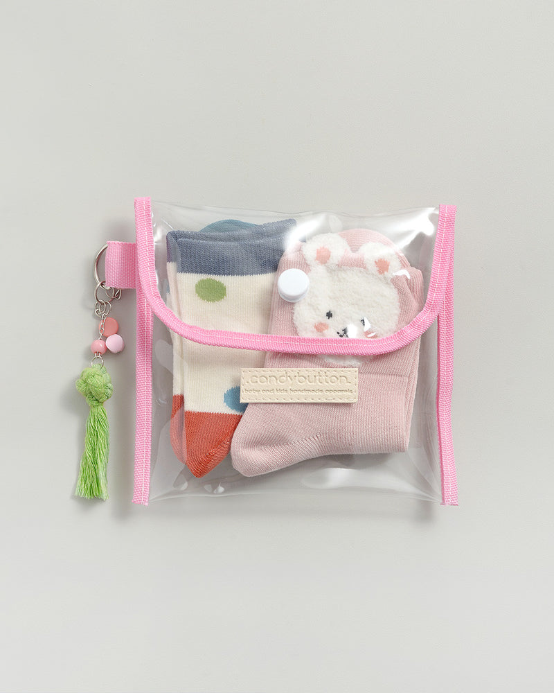 .candybutton. Socks Package - Bunny