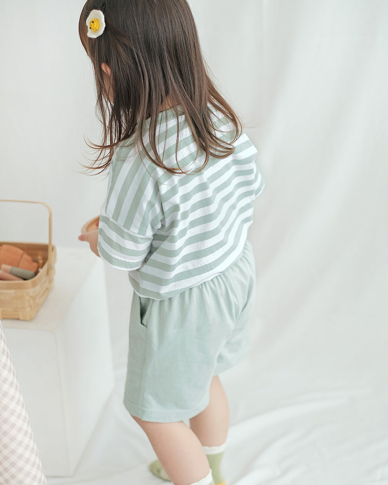 Patch Tee Set Avocado