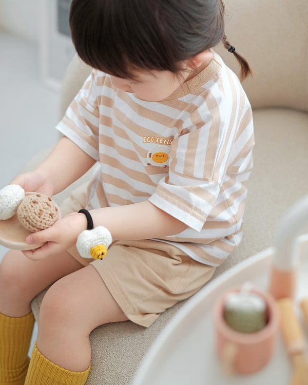 Patch Tee Set Egg