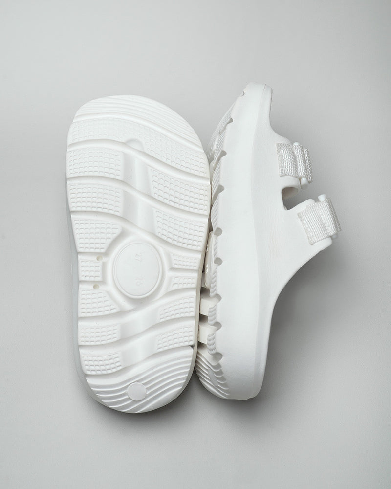 Carter Slip On Sandals in White